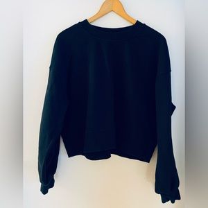 Lululemon Perfectly Oversized Cropped Crew.